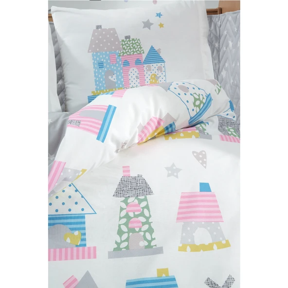 Hobby Felix Pembe Bebek Nevresim Takımı - 3