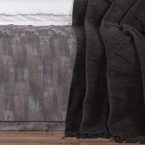 Hobby Trendy Çeyiz Seti - Ritim - Gri - Resim 3