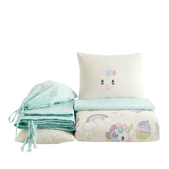 Hobby Mila Krem Bebek Nevresim Takımı - 3