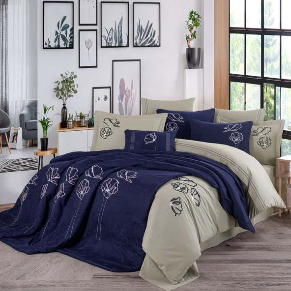 Hobby Novia Çeyiz Seti - Lacivert ürün görseli