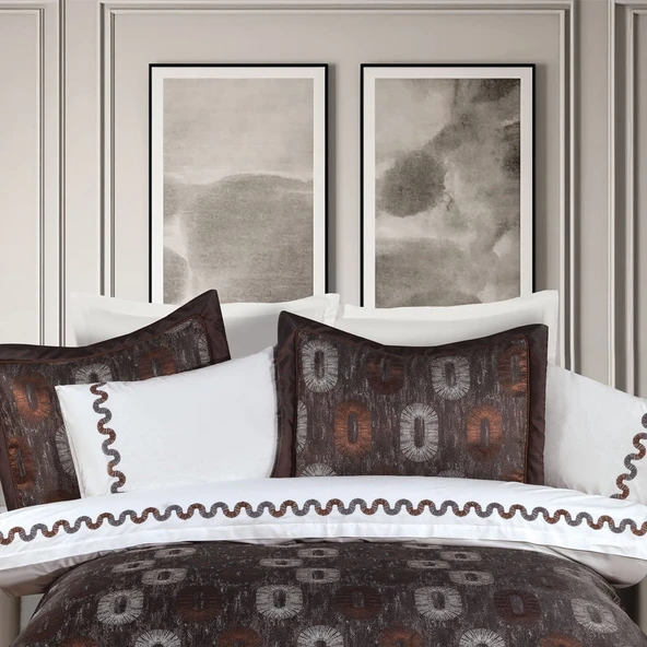 Hobby New Cashmere Çeyiz Seti - Kiremit - Resim 2