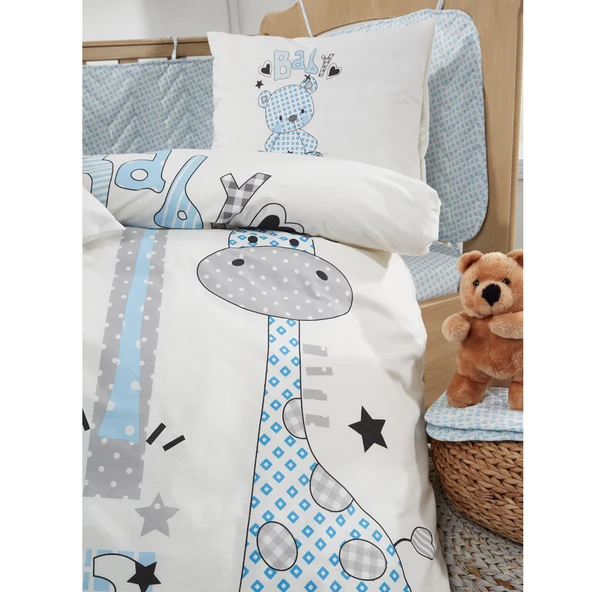 Hobby Buddy - Mavi Bebek Nevresim Takımı - 3