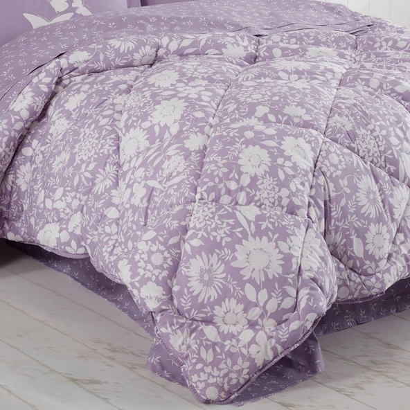 Hobby Hira Lila - Poplin Studio Tek Kişilik Uyku Seti - 3