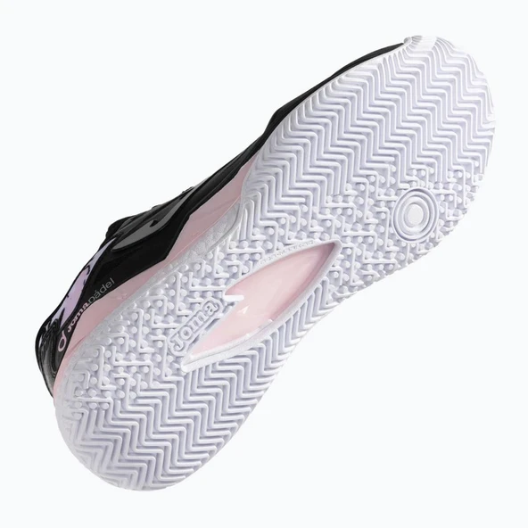 Joma Spin Kadın Siyah Toprak - Sert Kort Tenis & Padel Ayakkabısı TSPILS2501OM - Resim 4