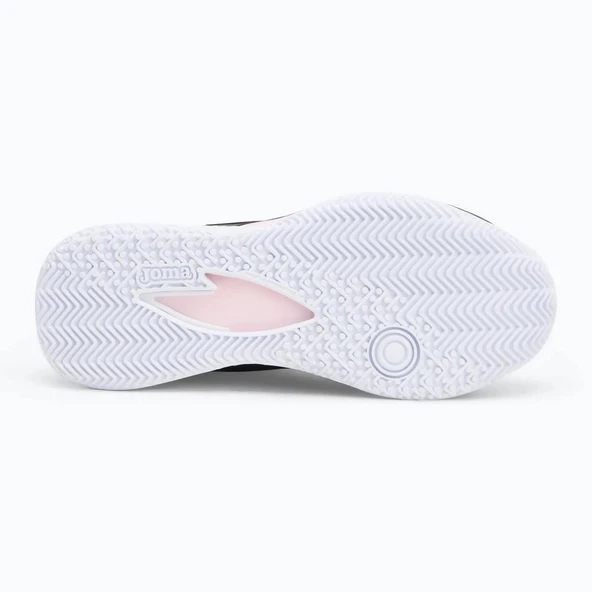 Joma Spin Kadın Siyah Toprak - Sert Kort Tenis & Padel Ayakkabısı TSPILS2501OM - Resim 8