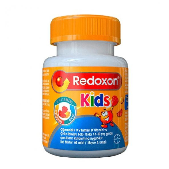Redoxon Kids 60 Adet Çiğnenebilir Form