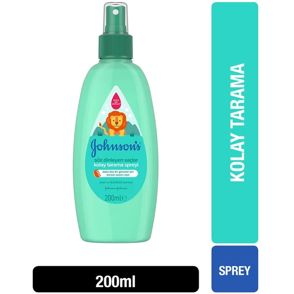 Johnsons Baby Kolay Tarama Spreyi Söz Dinleyen Saçlar 200 ml - 2