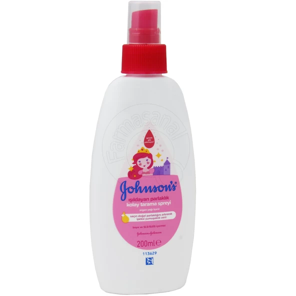 Johnsons Işıldayan Parlaklık Kolay Tarama Spreyi 200 ml