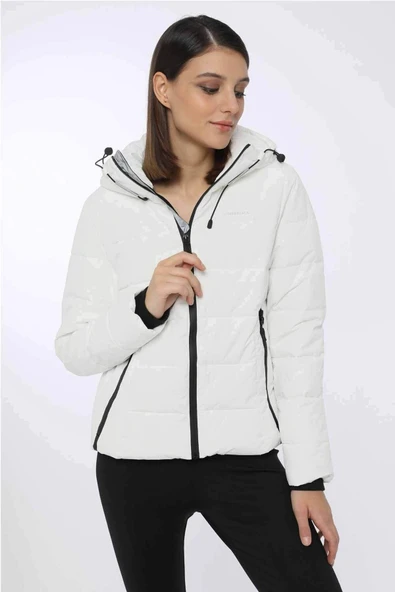 Apreskı Coat Kadın Mont Rs-100559599beyaz / Beden : XL / Cinsiyet : Kadın / Kız