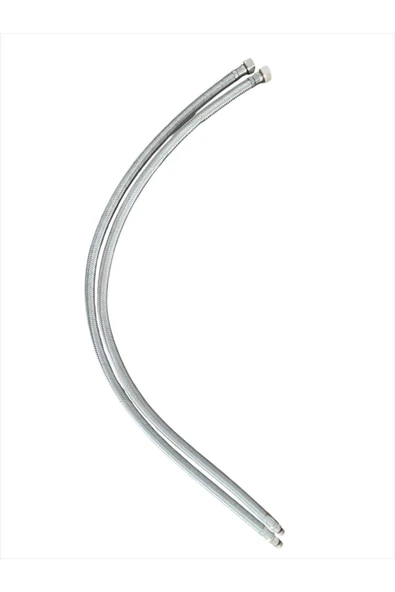 By-Ka Batarya Flex Hortum 3/8-M10 70 cm Kısa Uç (2Adet)