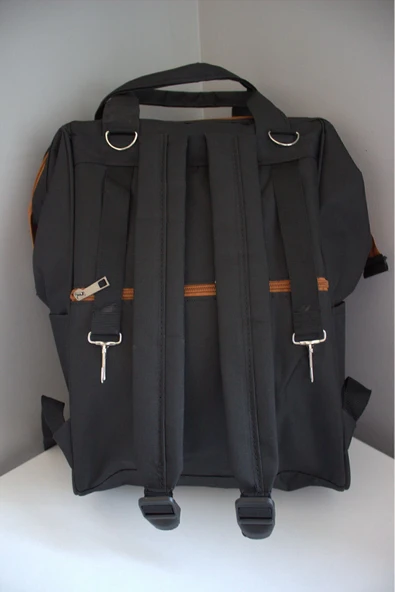 By-Ka Bebek Bakım Çantası Organizatör Fonksiyonel Anne Bebek Bakım Sırt Çantası - 5