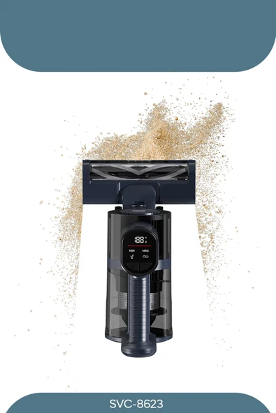 SİNBO SVC-8623 ELEKTRİKLİ DİKEY SÜPÜRGE LACİVERT - 2