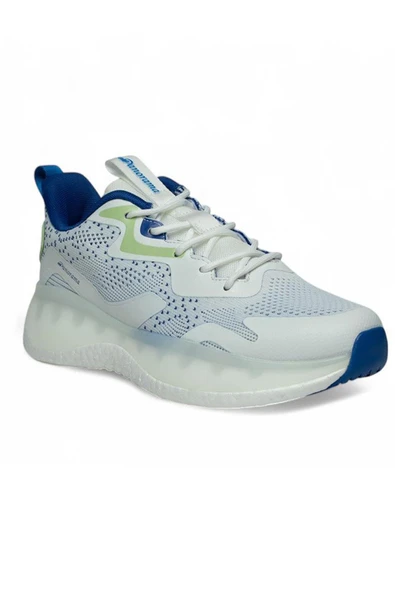 Celira Pnr Beyaz Mavi Triko Erkek Sneaker Spor Ayakkabı - 2