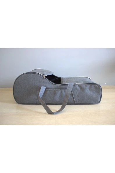 By-Ka Portbebe Ana Kucağı Puset Bebek Taşıma (Sıvı ve Rüzgar Geçirmez) Gri - 3