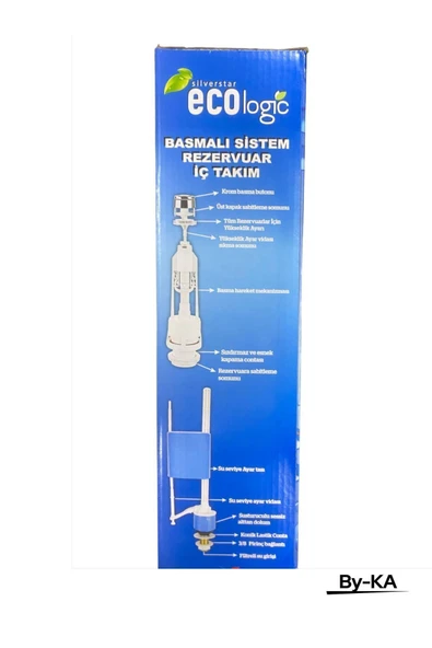 By-Ka Eco Logic Rezervuar İç Takım Basmalı Sistem Klozet Sifon İç Takım - 2