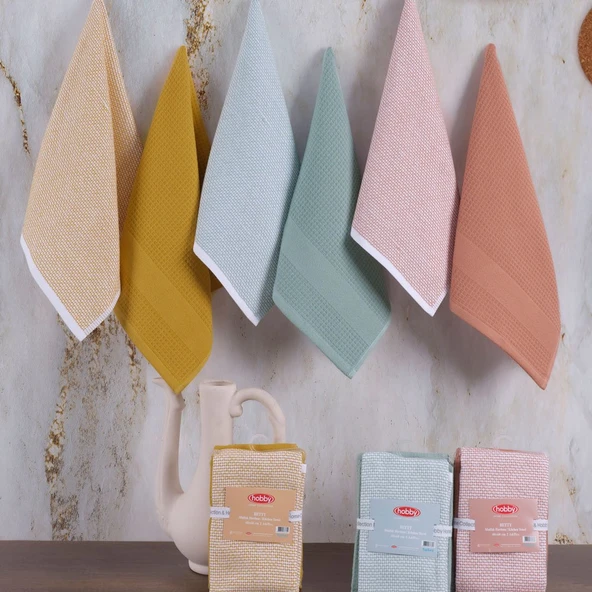 Hobby Betty Pamuklu İkili Mutfak Havlusu 40x60 ürün görseli