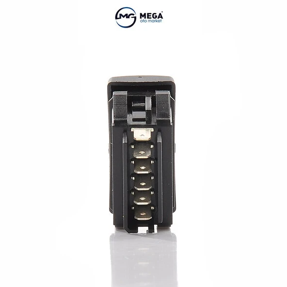 AN0360 Mega Oto Market Sağ Cam Düğmesi Anahtarı Renault R19 ile uyumlu - Resim 2
