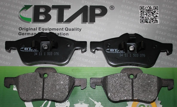 BTAP MİNİ COOPER R50 R52 R53 ÖN FREN BALATASI 34111503076