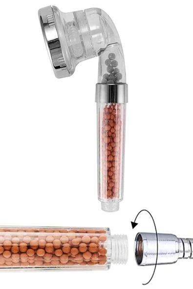 By-Ka Boncuklu Su Tasarruflu Kireç Önleyici Duş Başlığı - 3