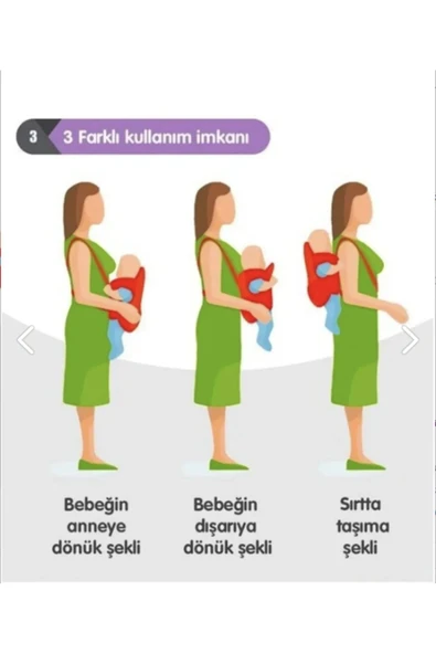 By-Ka Çift Yönlü Bebek Taşıma Kangurusu Bel Destekli Ergonomik Bebek Taşıyıcı Kanguru Mat Siyah - 6