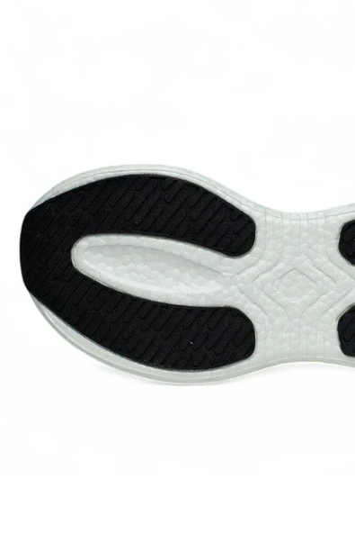 Celira Pnr Beyaz Siyah Triko Erkek Sneaker Spor Ayakkabı - 4