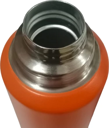 Cooker 1.5 Lt Kulplu Paslanmaz Çelik Termos-Turuncu - 2