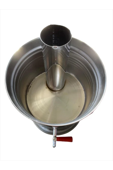 By-Ka 5 Litre Paslanmaz Metal Odunlu Kömürlü Çay Semaveri - 3