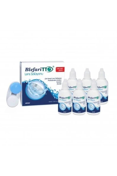 BLEFARİTTO Lens Solüsyonu 60 ml - 6 Adet