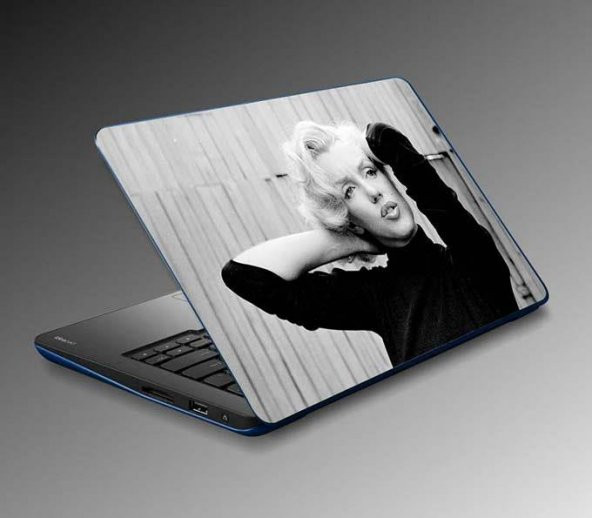 Laptop Sticker Notebook Pc Kaplama Etiketi Marilyn Monroe