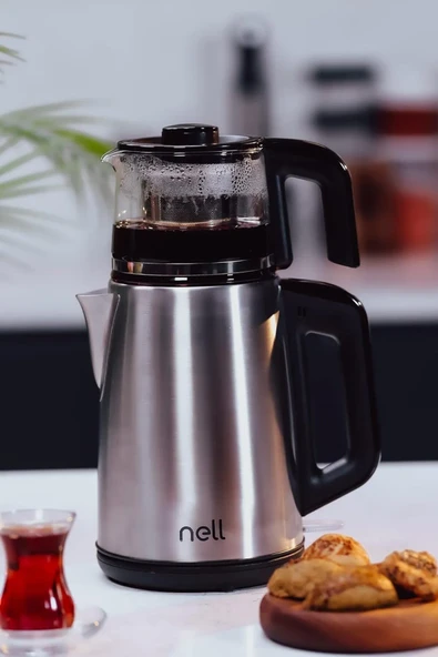 Nell Intense Çay Makinesi Cam Demlik