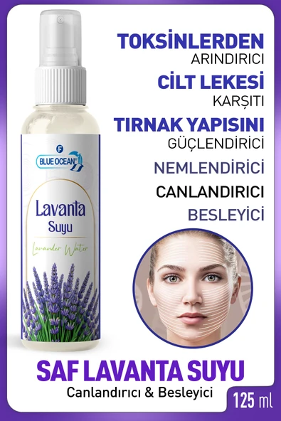 Lavanta Suyu Saf ve Doğal Canlandırıcı Ve Besleyici Etkili Tonik 125 ml - 4