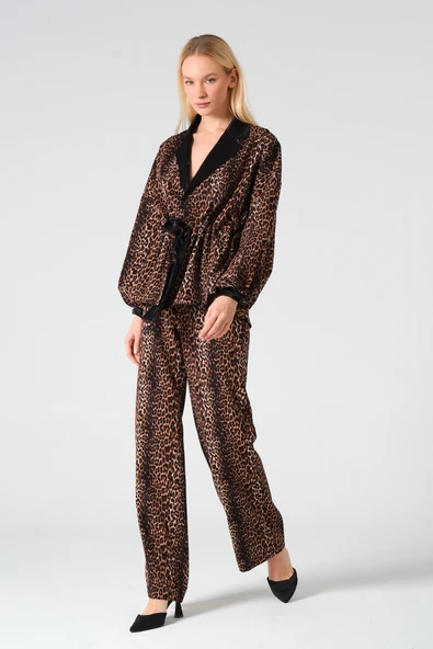 Pantalonlu Leopar Takım - 6