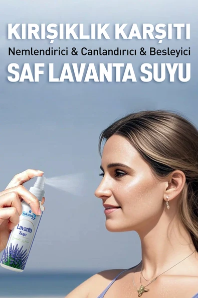 Lavanta Suyu Saf ve Doğal Canlandırıcı Ve Besleyici Etkili Tonik 125 ml - 5