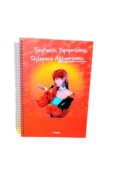 Pastel Renkler yazılı sözlü sert kapak OKUL DEFTERİ Günlük Anı defteri NOT DEFTERİ VE AJANDA - Resim 2