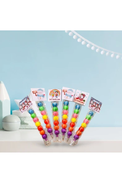 Emoji yumurtlayan kalem karne hediyesi 6 adet hazir hediye  paketli
