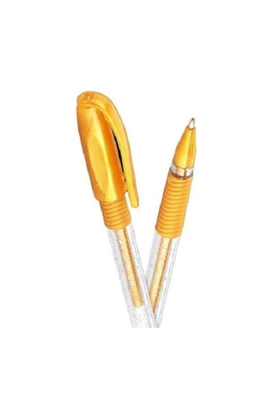 Pensan Glitter Simli Jel Kalem 1 Mm Altın 12'li - 3