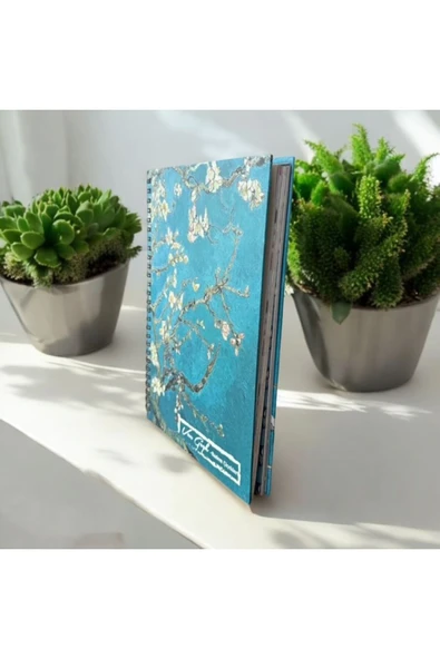 Dal Ve Çiçek Tasarımlı Tarihsiz Konuşan Ajanda Planner - 3