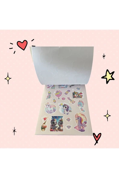 Sticker Defteri Renkli Etiket Defteri , Sticker Seti , Defter , Planlayıcı VE KONUŞAN AJANDA DEFTER - 4