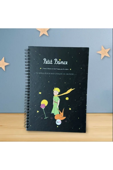 Konsept Küçük Prens Tasarımlı Tarihsiz Konuşan Ajanda Planner