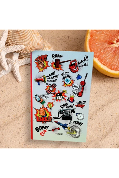 CANLI Renkler yazılı sözlü sert kapak Hatıra Defteri Günlük Anı defteri NOT DEFTERİ VE AJANDA ürün görseli