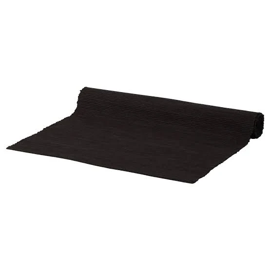 SUMUHOME MARIT RUNNER SİYAH 130x35 CM