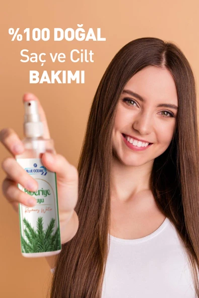 Biberiye Suyu Dökülme Karşıtı ve Hızlı Saç Uzatma Etkili Saf Saç Toniği 125 ML - 4
