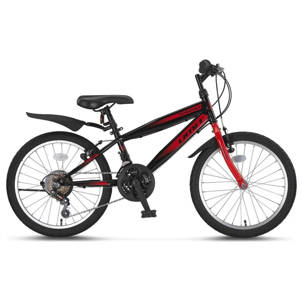ÜMİT SPEEDO 18 V 20 JANT BİSİKLET siyah-kırmızı