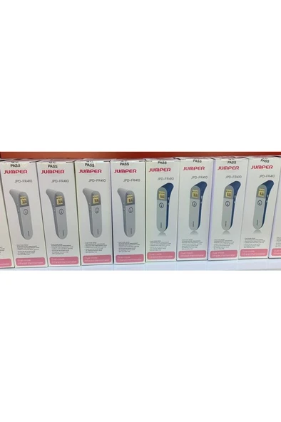 Temassız Ateş Ölçer Alından Ve Kulaktan Jpd-fr410 Beyaz-mavi - 6