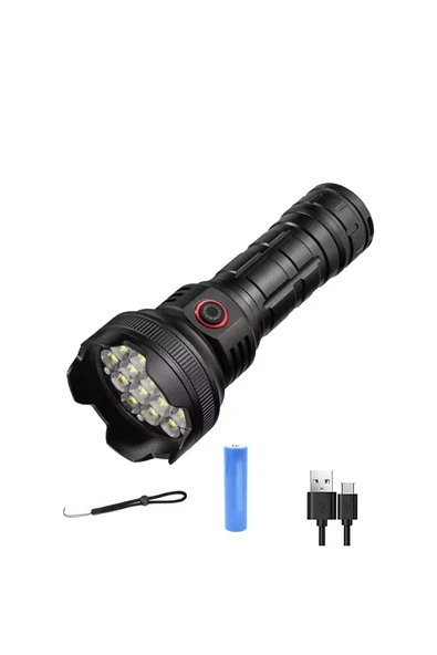 Watton   19 Led 5 Mod Geniş Açı El Feneri WT-705 - 2