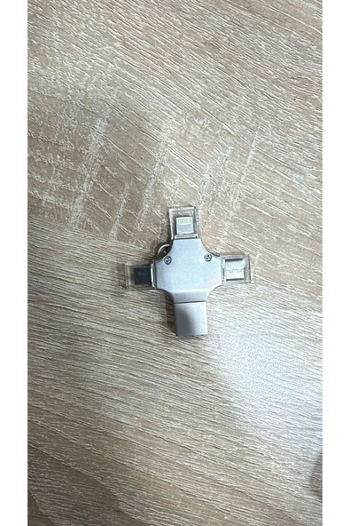 ONREZ   Flash Bellek 4 In 1 Usb Type-c Ios Lightning Otg Hepsi Bir Arada Usb 3.0 128 Gb - 4