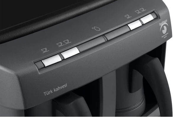 Altus AL 799 TKM Antrasit 2'li Türk Kahve Makinesi - 4