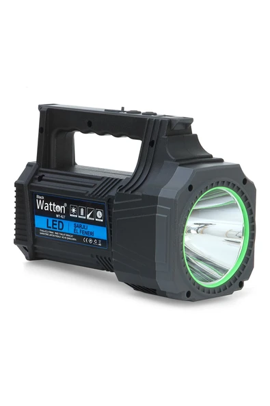 Watton   Led Şarjlı El Feneri 25W WT-417 - 4