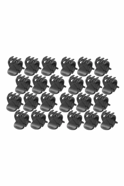 A3 Minik Kelebek Toka Mini Kıskaçlı Toka Mandal Toka 15 Adet - 2