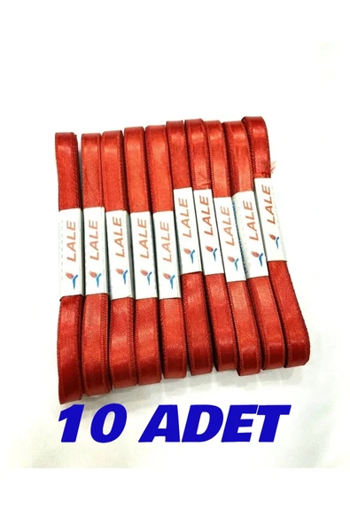 Sermet Süs Dünyası 100 Metre Kırmızı Saten Kurdele,kurdela, Kurdale ,seten Kurdele ,1 Cm, 10 Top ,toplam 100 Metre.